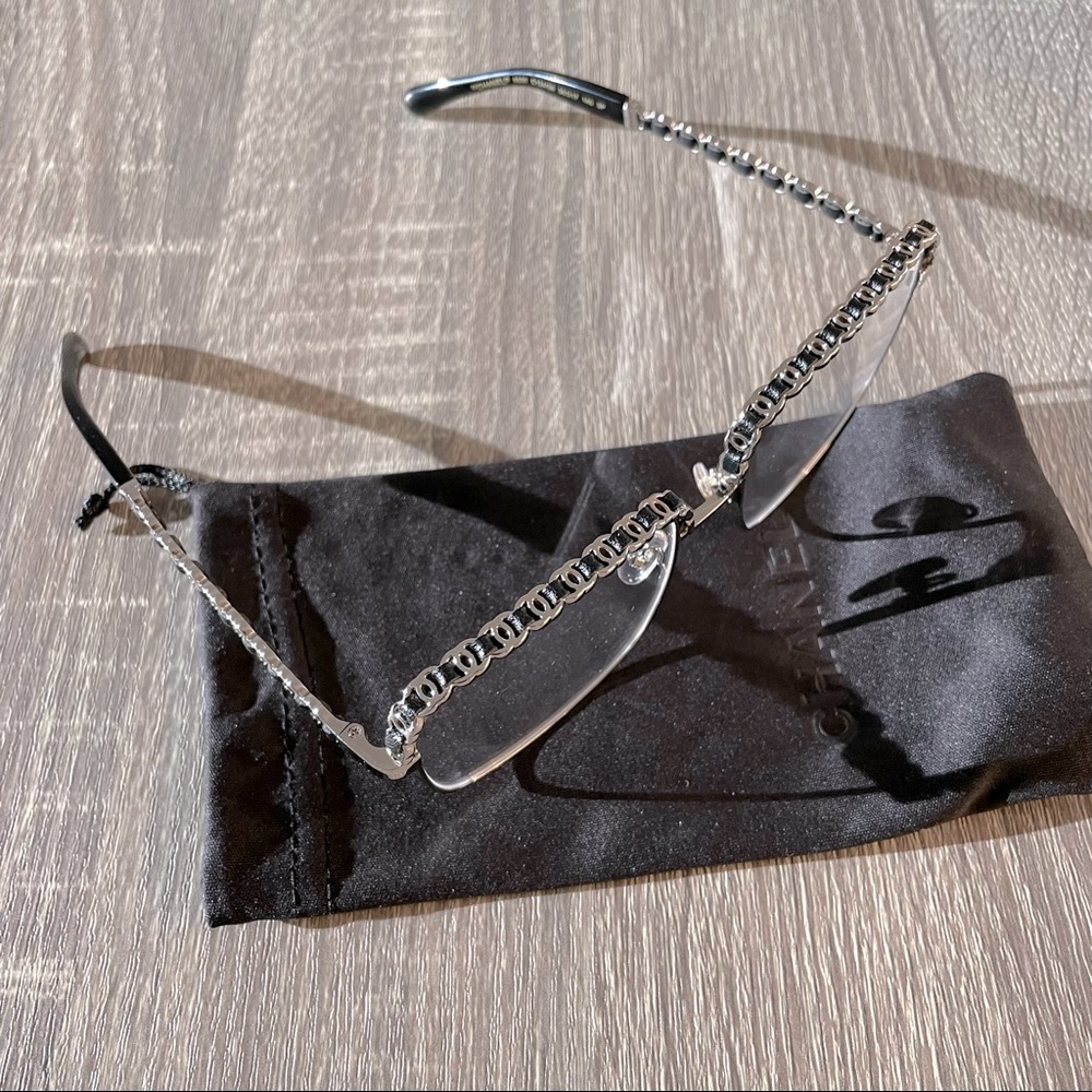 CHANEL Square Eyeglasses Frame